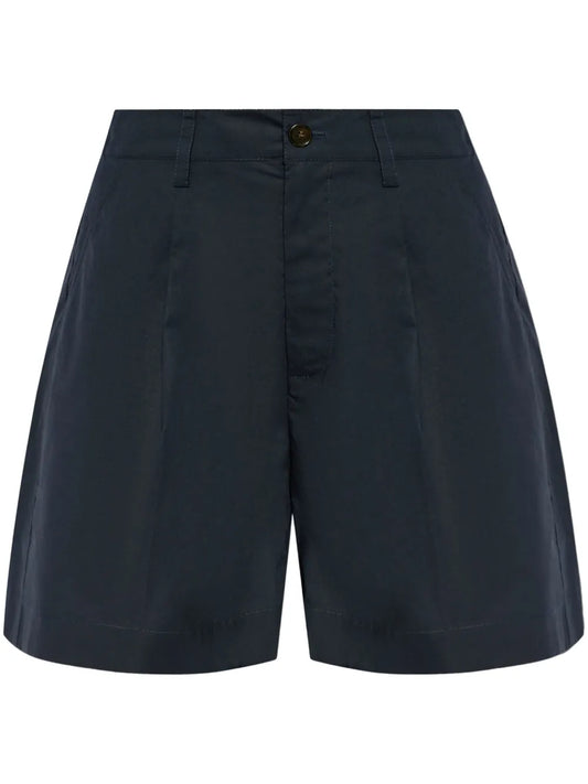 High-Rise Tailored Shorts