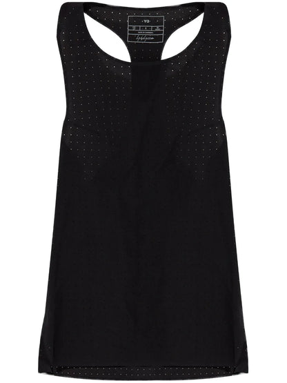 Perforated-Detail Tank Top