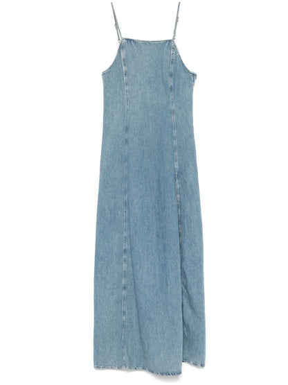 Denim Maxi Dress