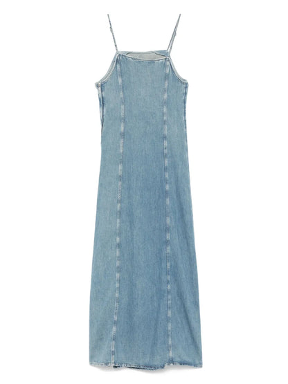 Denim Maxi Dress
