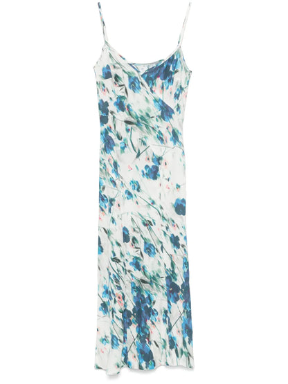 Floral-Print Maxi Dress