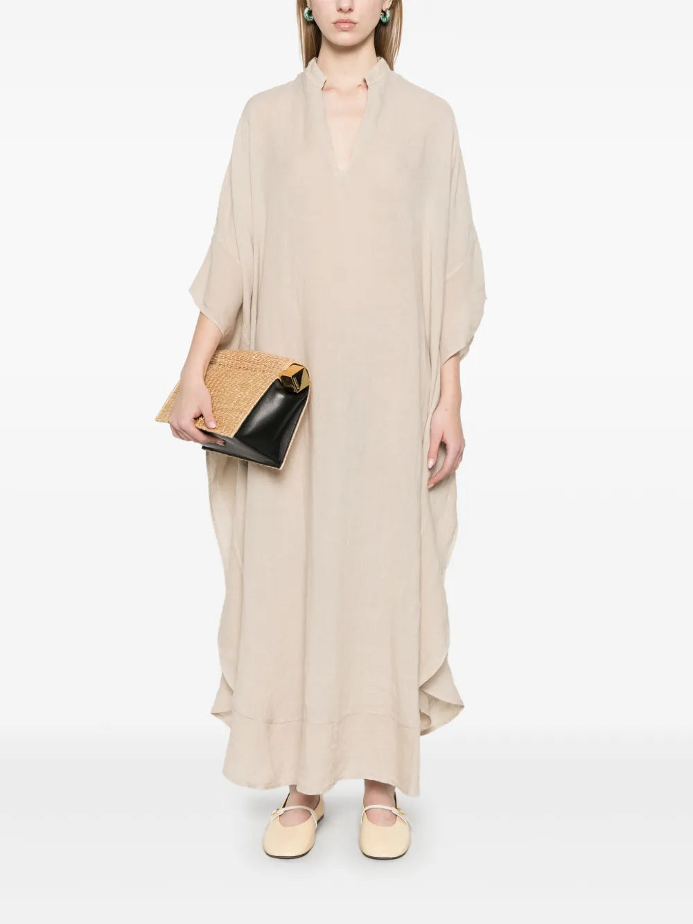 Linen Maxi Dress