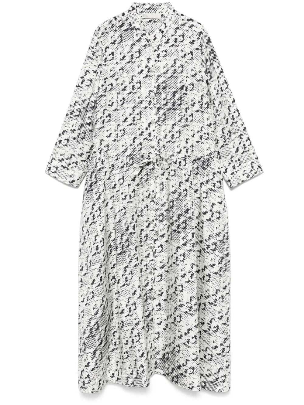 Printed Midi Dress