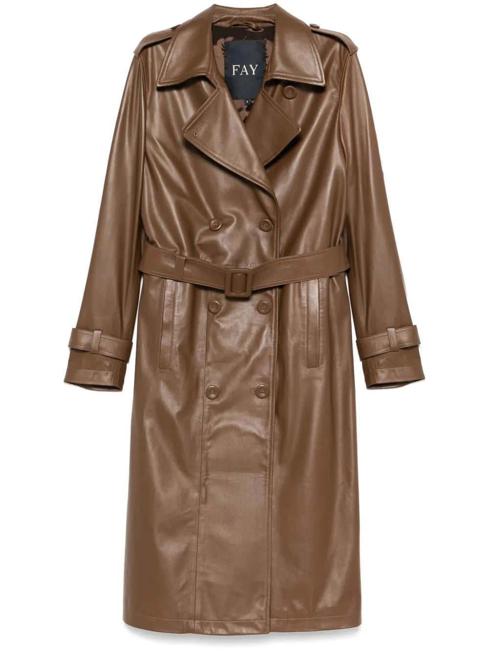 Leather Trench Coat