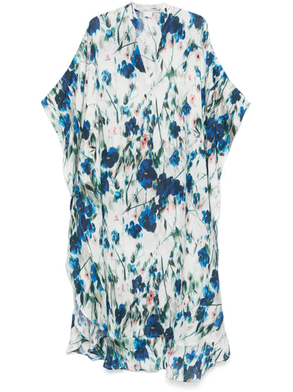 Floral-Print Maxi Dress