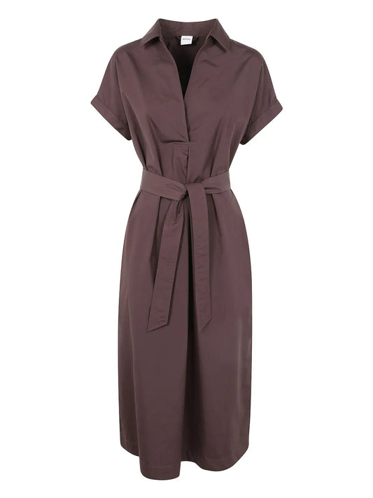 Poplin Midi Dress