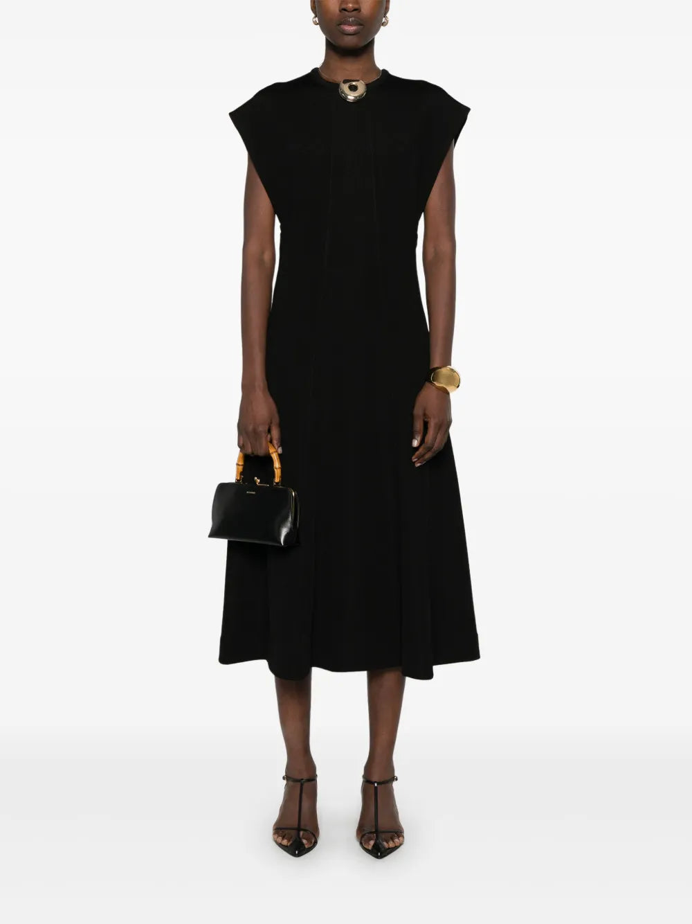 Ribbed Midi Dress