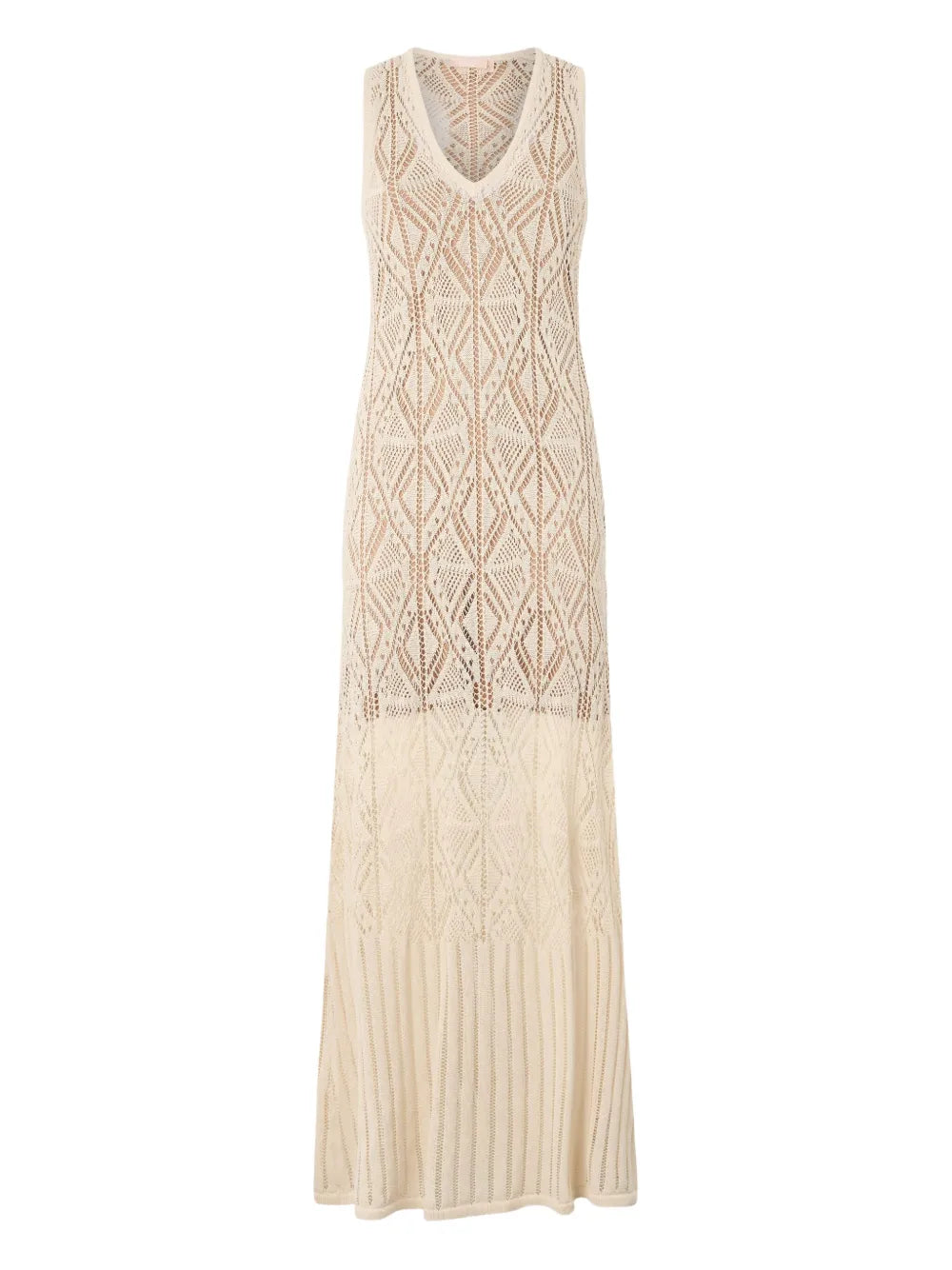 Crochet-Knit Dress