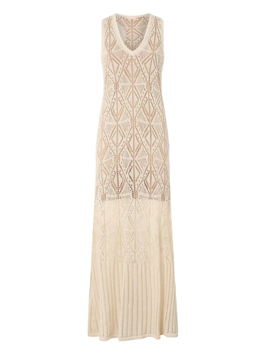 Crochet-Knit Dress