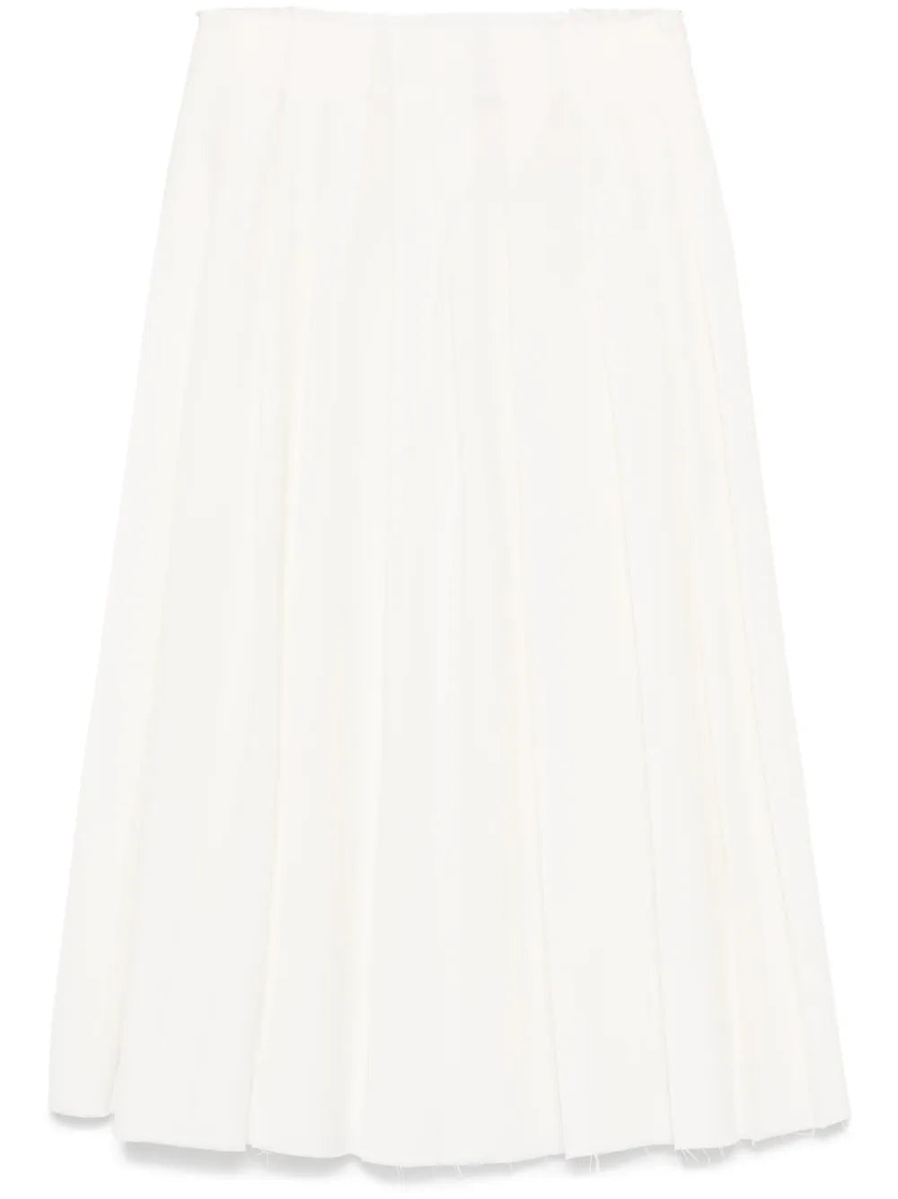 Pleated Midi Skirt