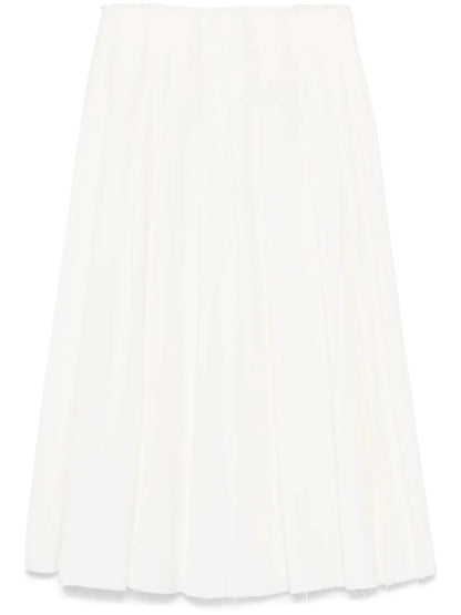 Pleated Midi Skirt
