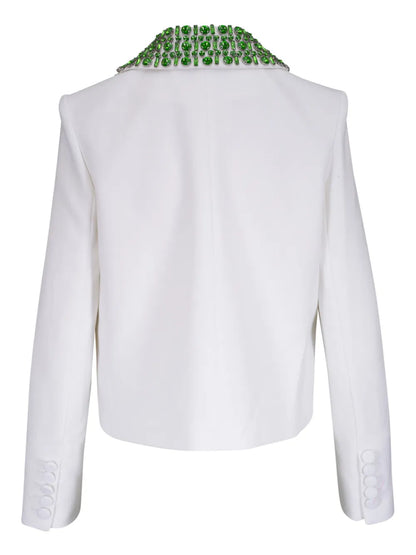 Crystal-Embellished Jacket