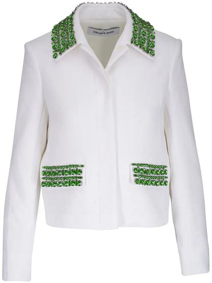 Crystal-Embellished Jacket