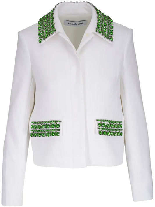 Crystal-Embellished Jacket