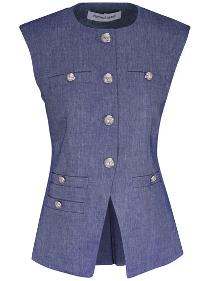 Button-Down Vest