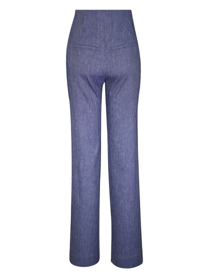 Straight-Leg Trousers
