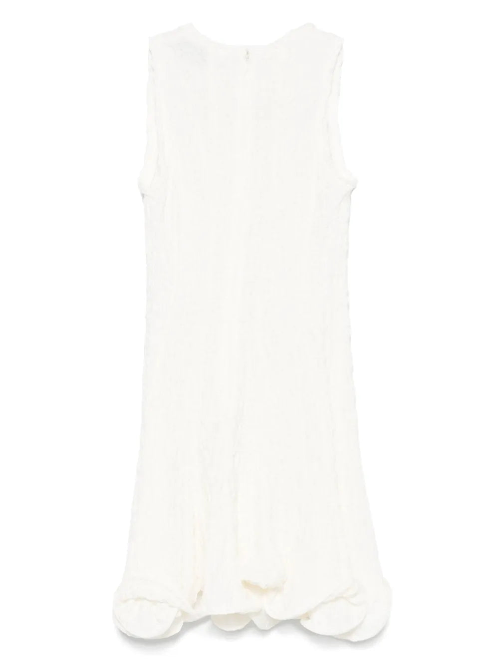 Textured-Finish Mini Dress