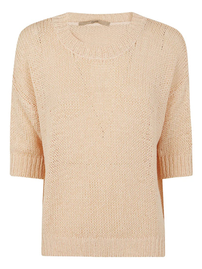 Crochet-Knit Top