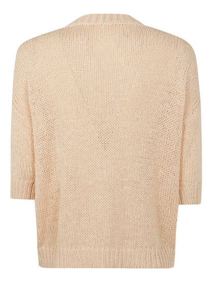 Crochet-Knit Top