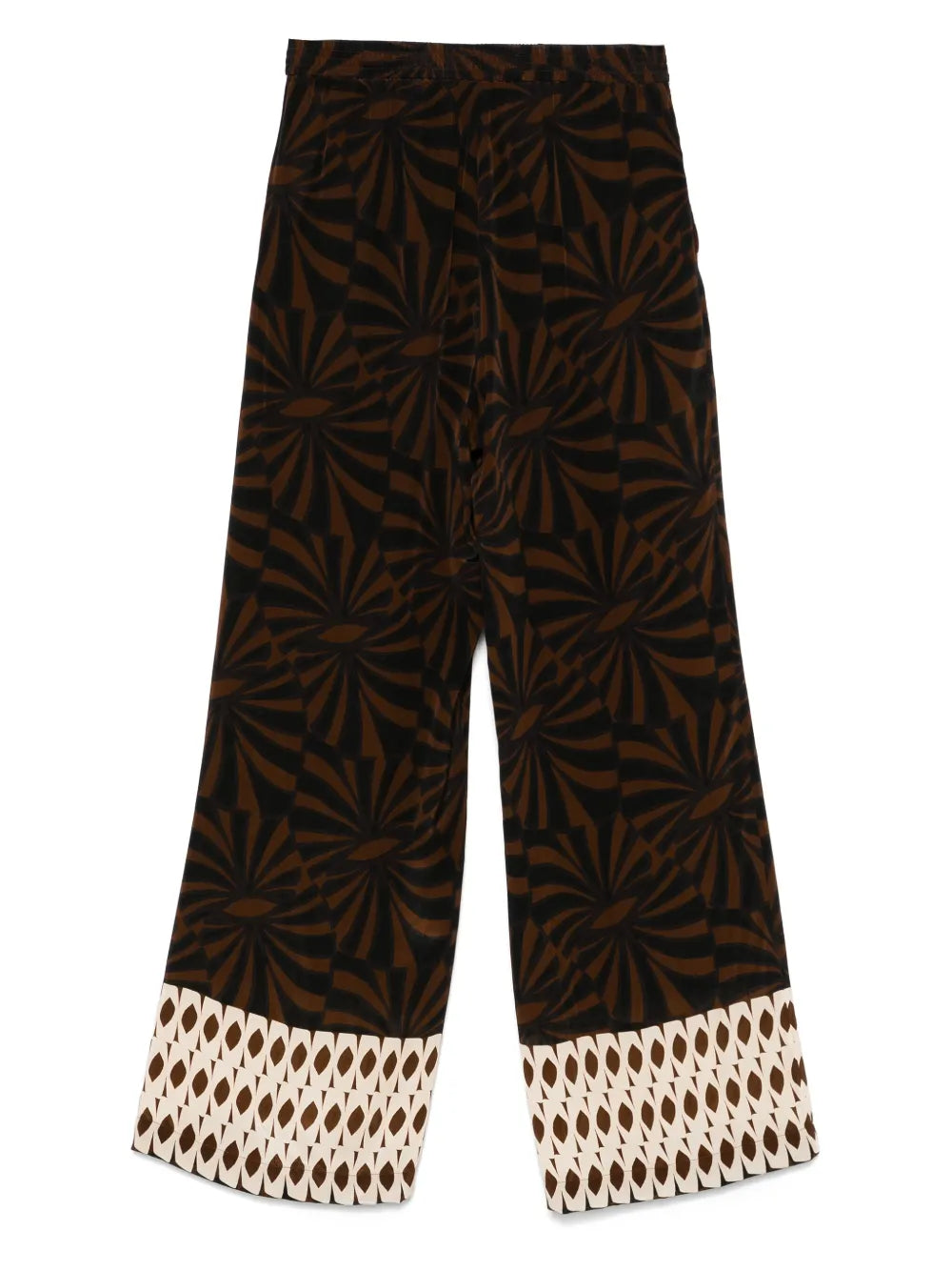 Printed Crepe Trousers