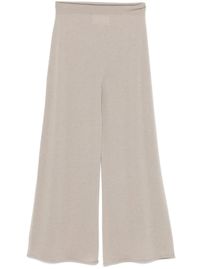 Fine-Knit Palazzo Pants