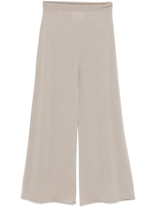 Fine-Knit Palazzo Pants
