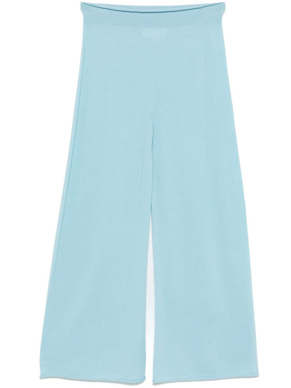 Fine-Knit Palazzo Pants