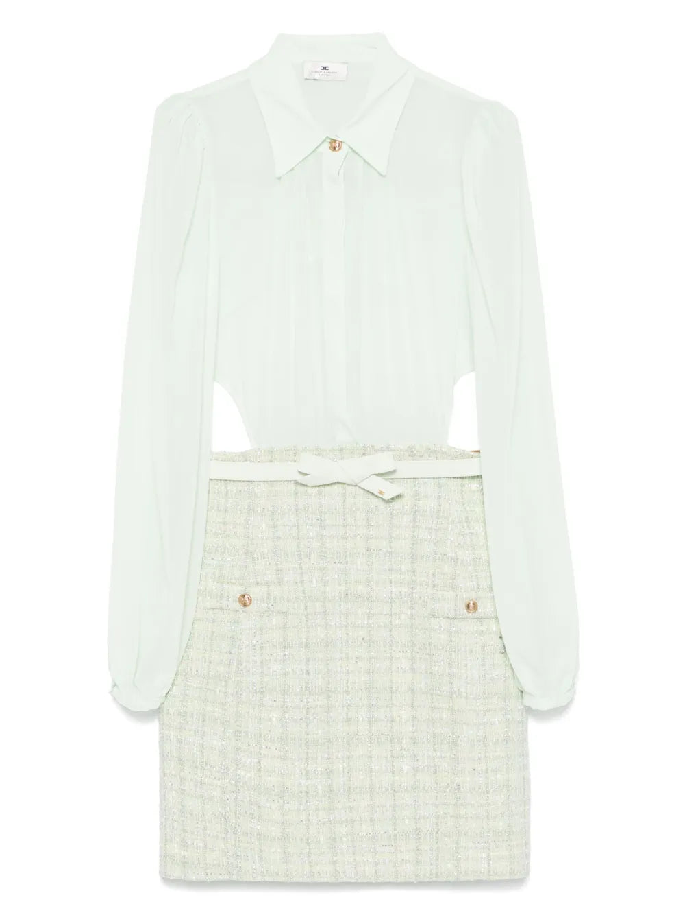 Lurex Bouclé Mini Dress