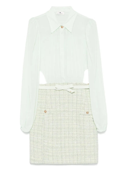 Lurex Bouclé Mini Dress