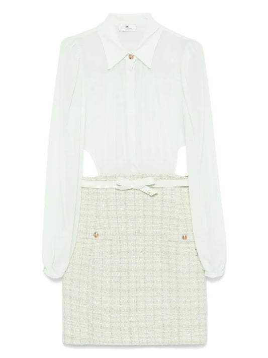 Lurex Bouclé Mini Dress
