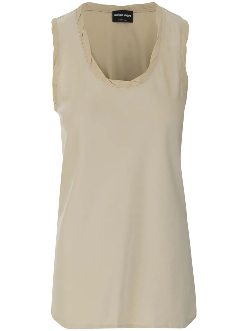 Scoop-Neck Longline Vest
