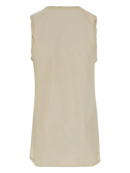 Scoop-Neck Longline Vest