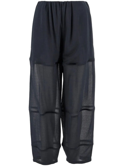 Semi-Sheer Trousers