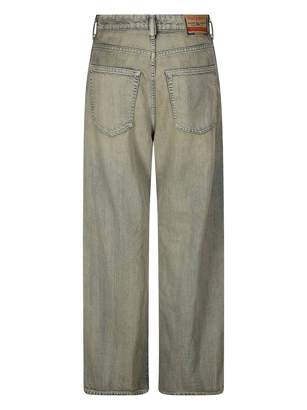 Whiskering-Effect Jeans