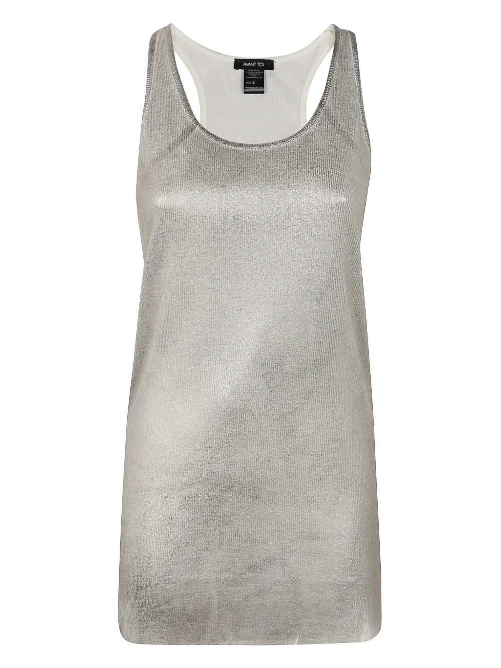Lamé-Effect Tank Top
