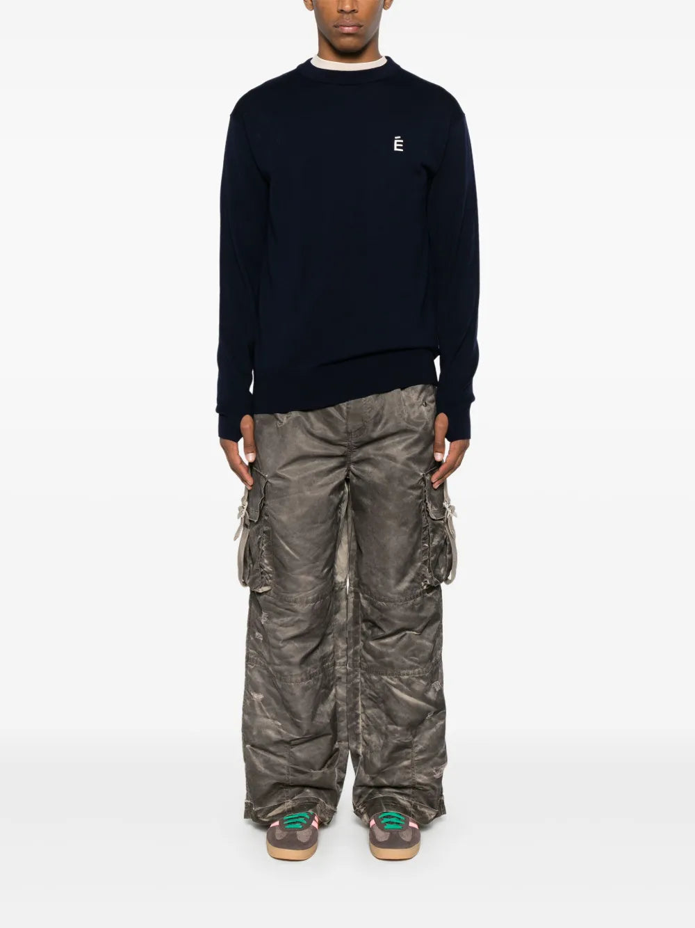 Round-Neck Merino Sweater