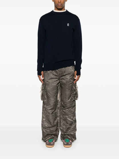 Round-Neck Merino Sweater