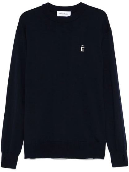 Round-Neck Merino Sweater
