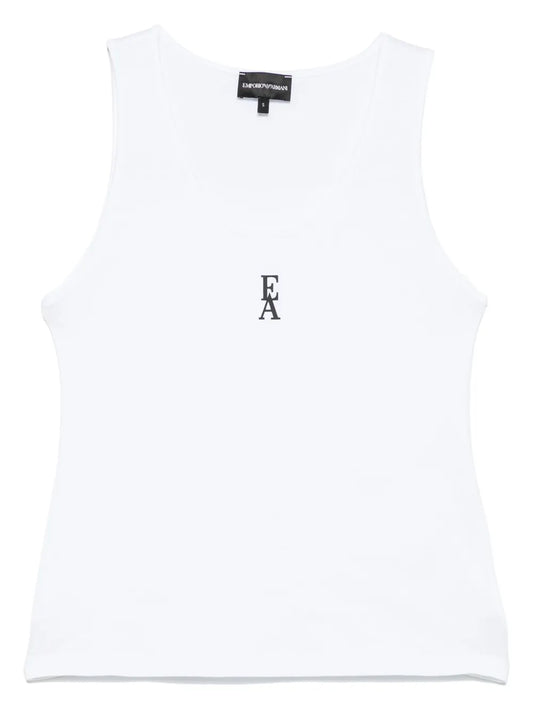 Raised-Logo Tank Top
