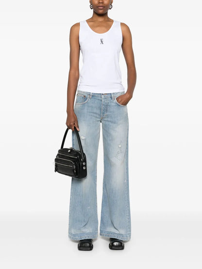Raised-Logo Tank Top