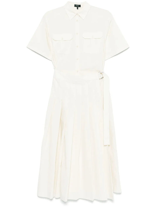 Pleated Maxi Dress