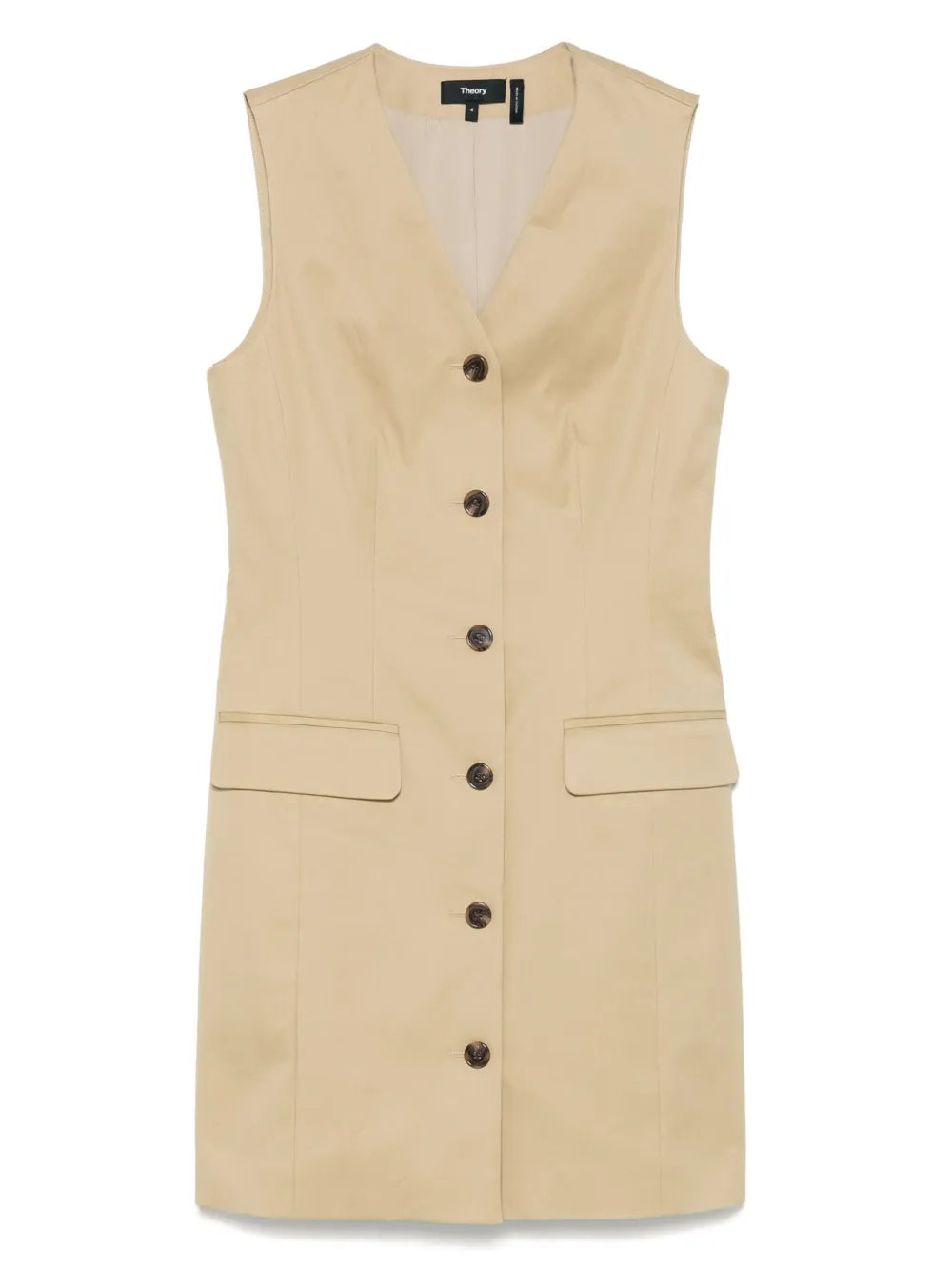 Gabardine-Wevae Mini Dress