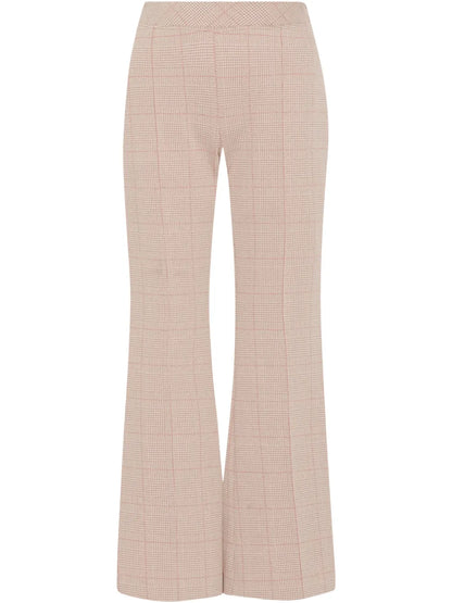 Cropped Flared Trousers