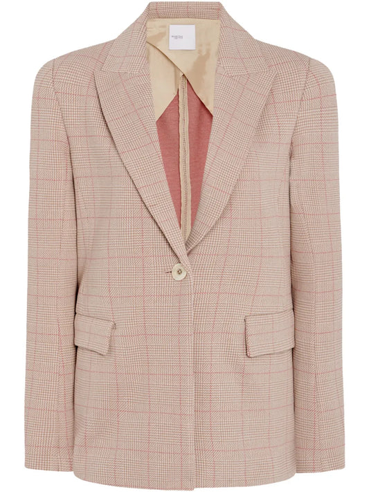 Checked Blazer