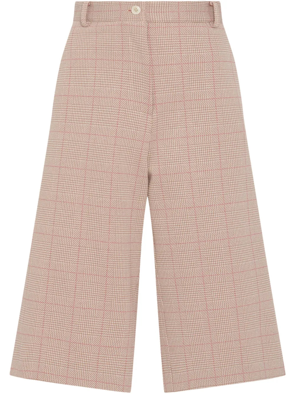 Wide-Leg Bermuda Shorts