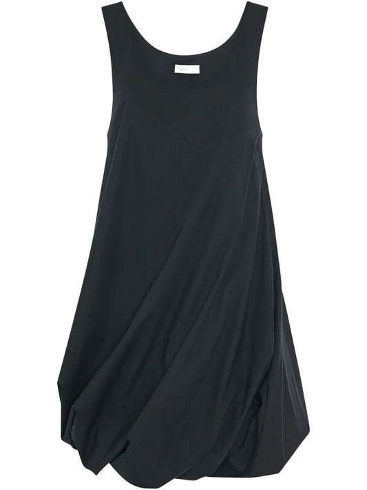 Twisted-Hem Mini Dress