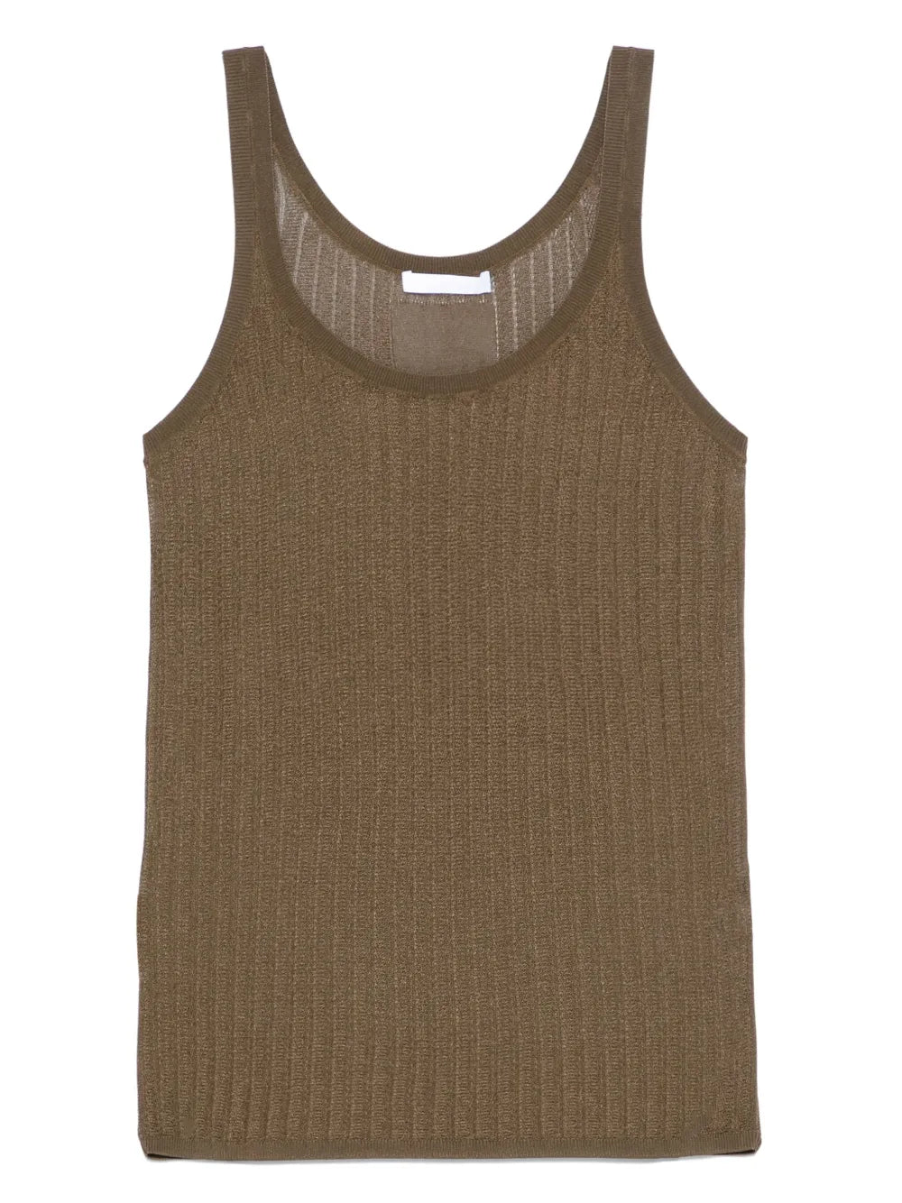 Pointelle Ribbed Tank Top