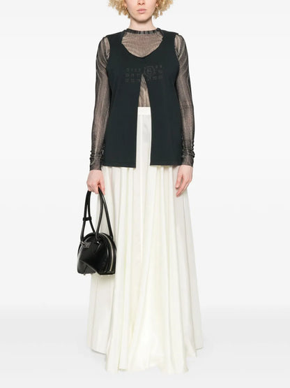 Taffeta Maxi Skirt