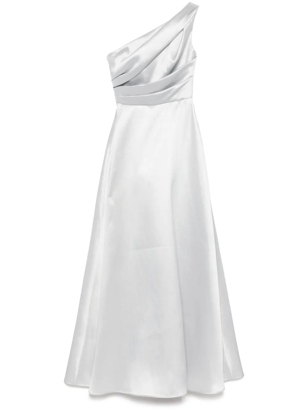 One-Shoulder Mikado Gown