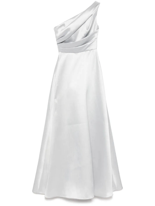 One-Shoulder Mikado Gown